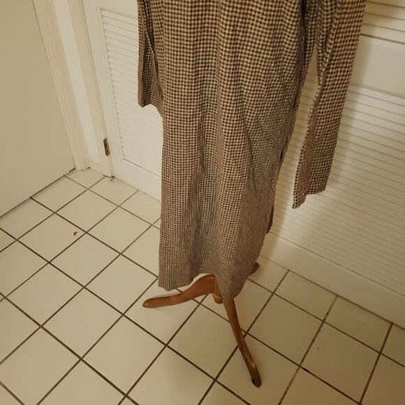 Detective Houndstooth Cape Coat Dark Academia Halloween Unisex L - Picture 6 of 7